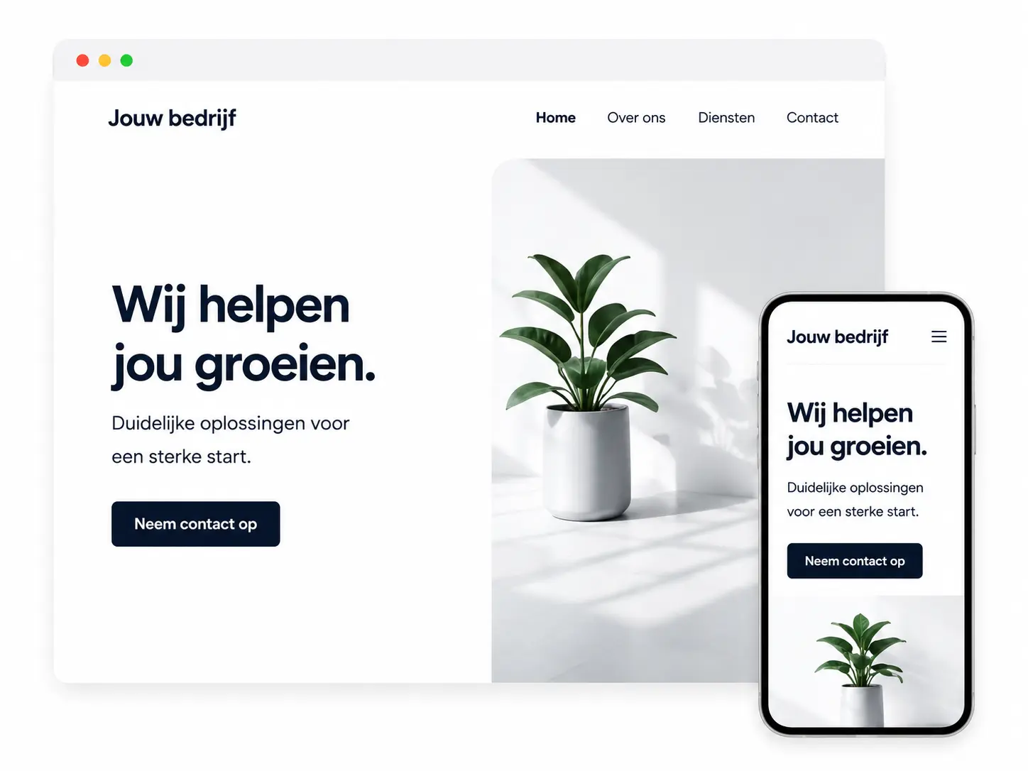 Foto bij Website of webapp nodig?